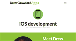 Desktop Screenshot of drewcrawfordapps.com