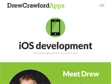 Tablet Screenshot of drewcrawfordapps.com